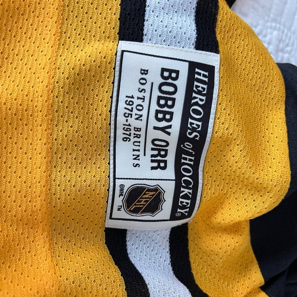 Bobby Ore Boston Bruins game jersey medium with tags attached. - Picture 6 of 9